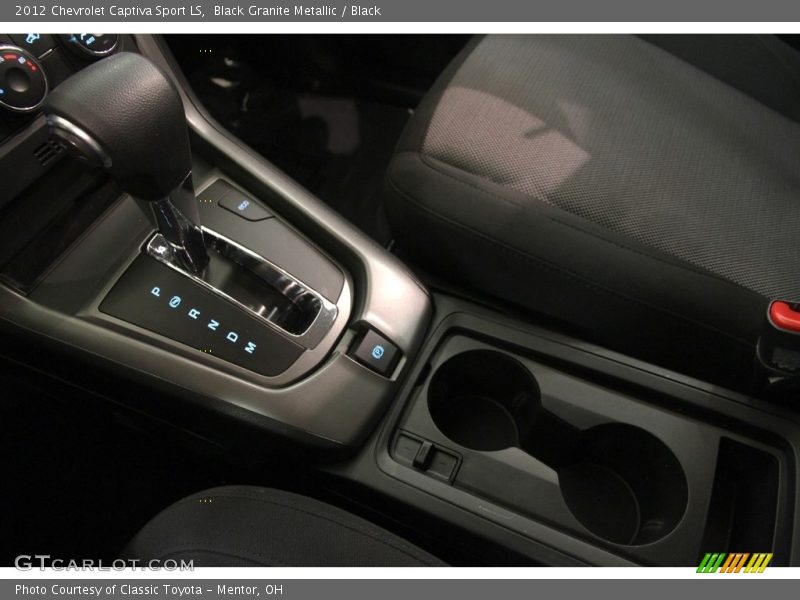 Black Granite Metallic / Black 2012 Chevrolet Captiva Sport LS