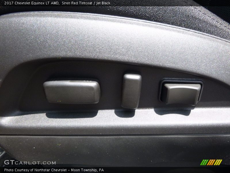 Siren Red Tintcoat / Jet Black 2017 Chevrolet Equinox LT AWD