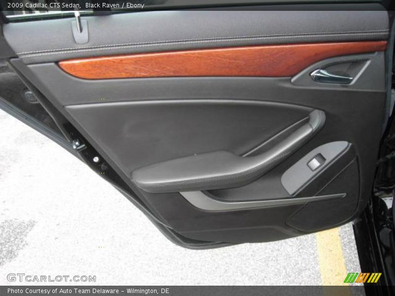 Black Raven / Ebony 2009 Cadillac CTS Sedan