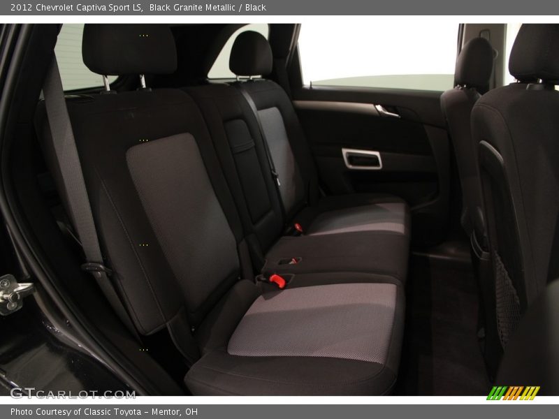 Black Granite Metallic / Black 2012 Chevrolet Captiva Sport LS