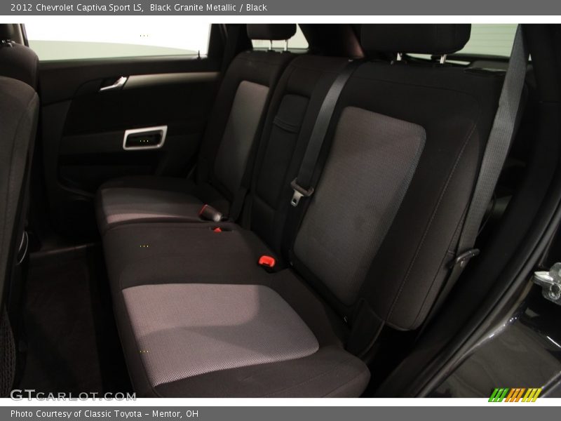 Black Granite Metallic / Black 2012 Chevrolet Captiva Sport LS