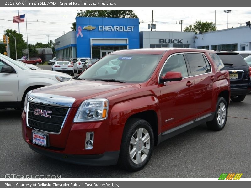 Crystal Red Tintcoat / Jet Black 2013 GMC Terrain SLE AWD