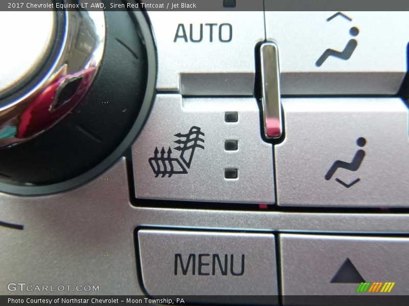 Siren Red Tintcoat / Jet Black 2017 Chevrolet Equinox LT AWD