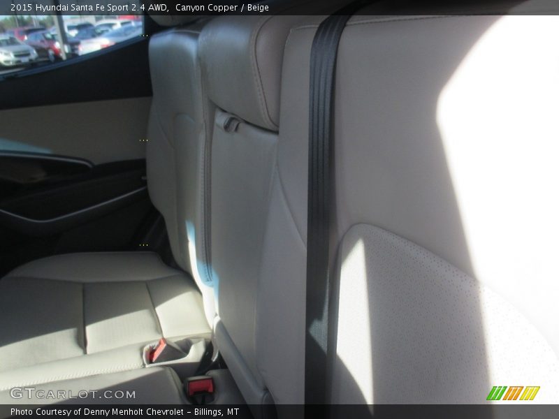 Canyon Copper / Beige 2015 Hyundai Santa Fe Sport 2.4 AWD