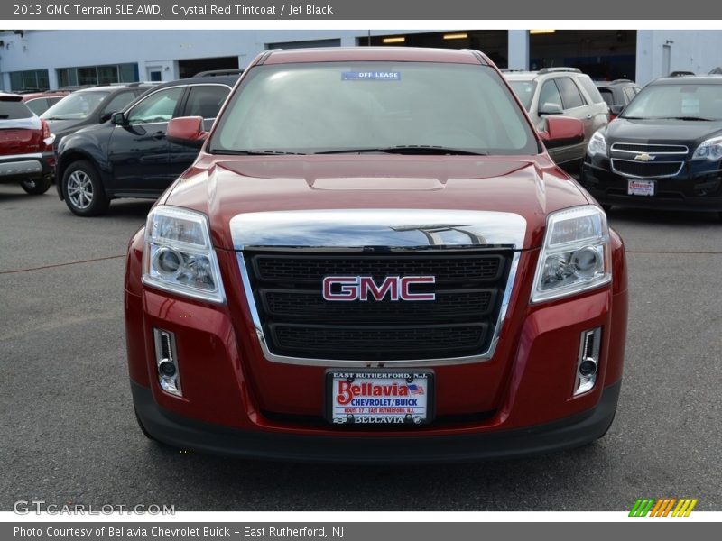 Crystal Red Tintcoat / Jet Black 2013 GMC Terrain SLE AWD