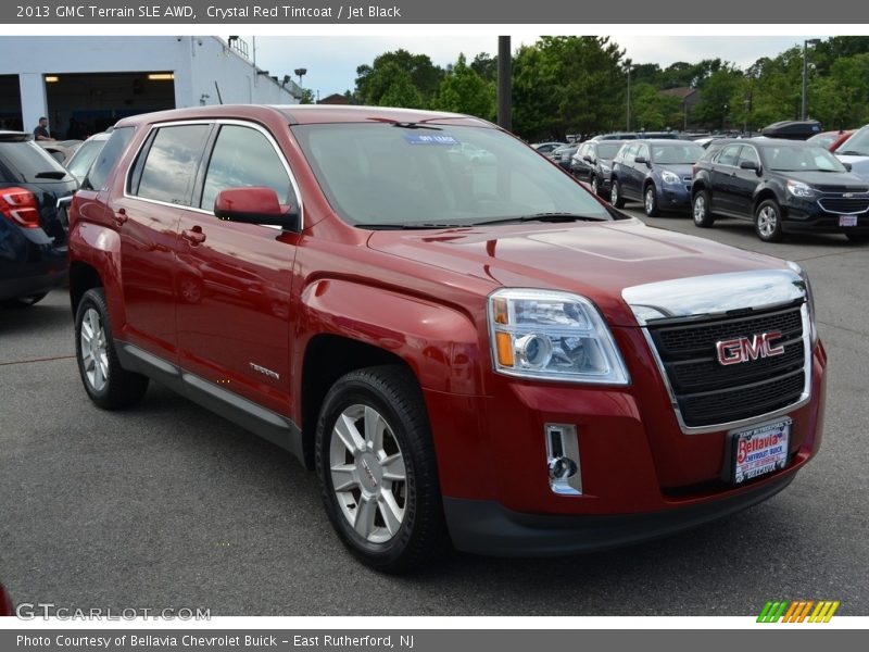 Crystal Red Tintcoat / Jet Black 2013 GMC Terrain SLE AWD