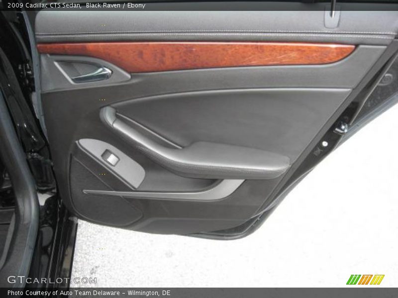 Black Raven / Ebony 2009 Cadillac CTS Sedan