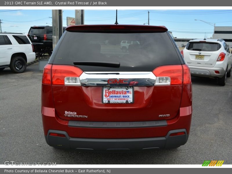 Crystal Red Tintcoat / Jet Black 2013 GMC Terrain SLE AWD
