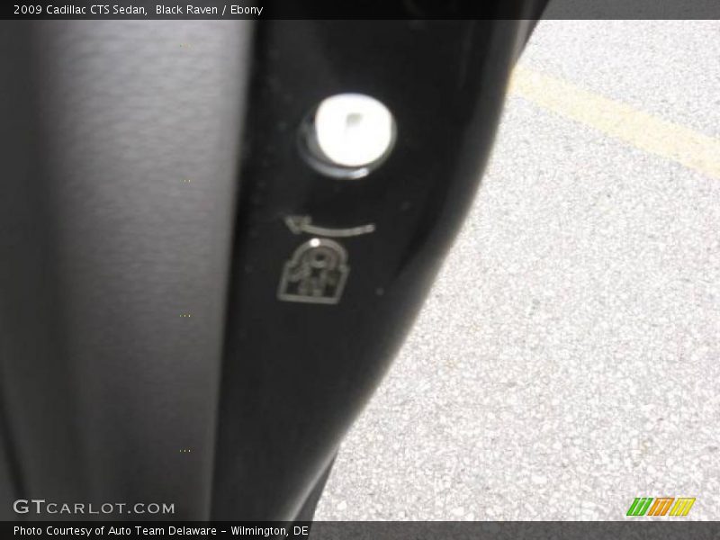 Black Raven / Ebony 2009 Cadillac CTS Sedan