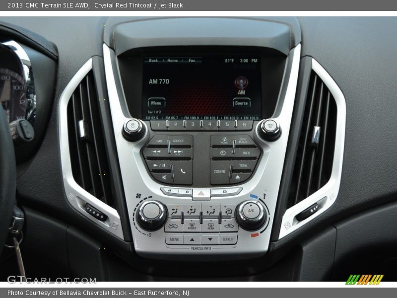 Crystal Red Tintcoat / Jet Black 2013 GMC Terrain SLE AWD