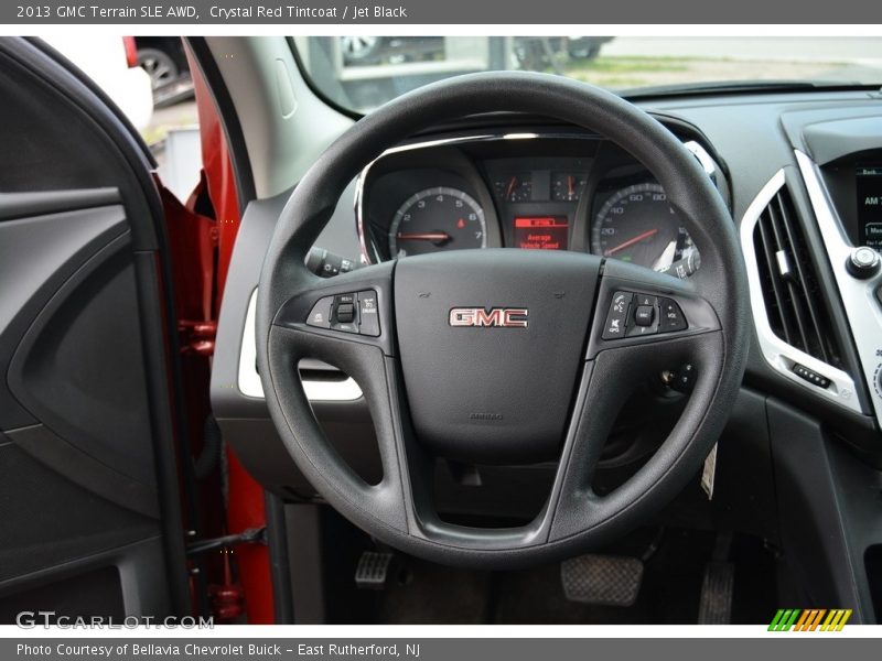 Crystal Red Tintcoat / Jet Black 2013 GMC Terrain SLE AWD