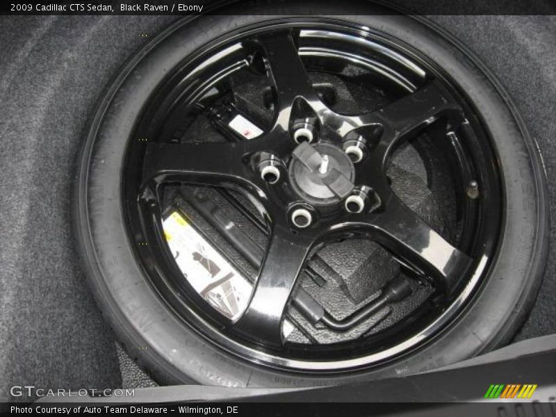 Black Raven / Ebony 2009 Cadillac CTS Sedan