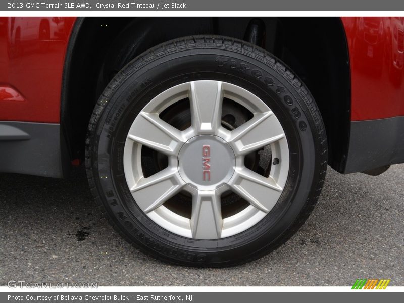 Crystal Red Tintcoat / Jet Black 2013 GMC Terrain SLE AWD