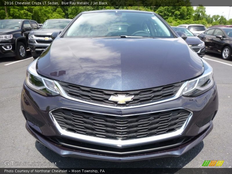 Blue Ray Metallic / Jet Black 2016 Chevrolet Cruze LT Sedan
