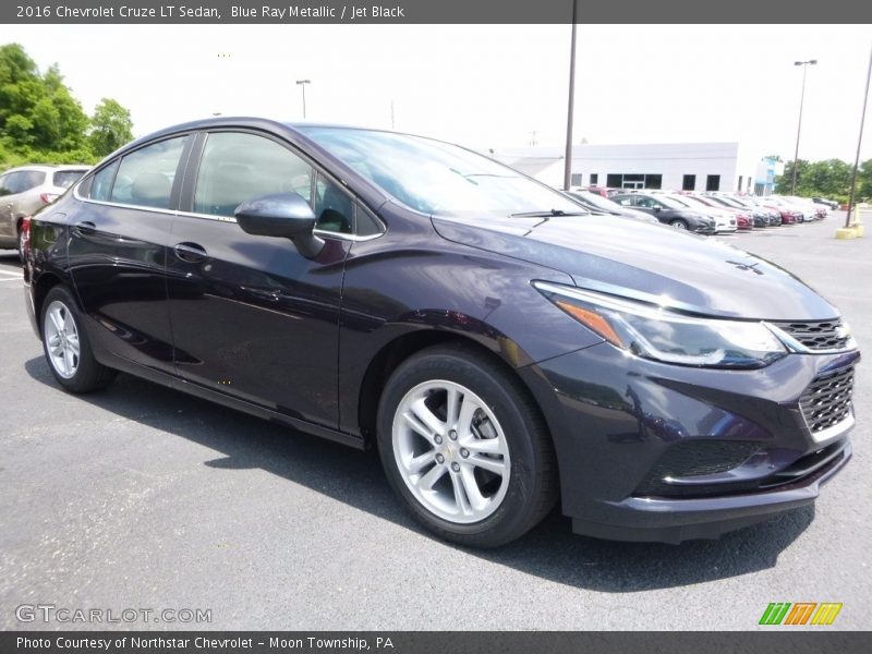 Blue Ray Metallic / Jet Black 2016 Chevrolet Cruze LT Sedan