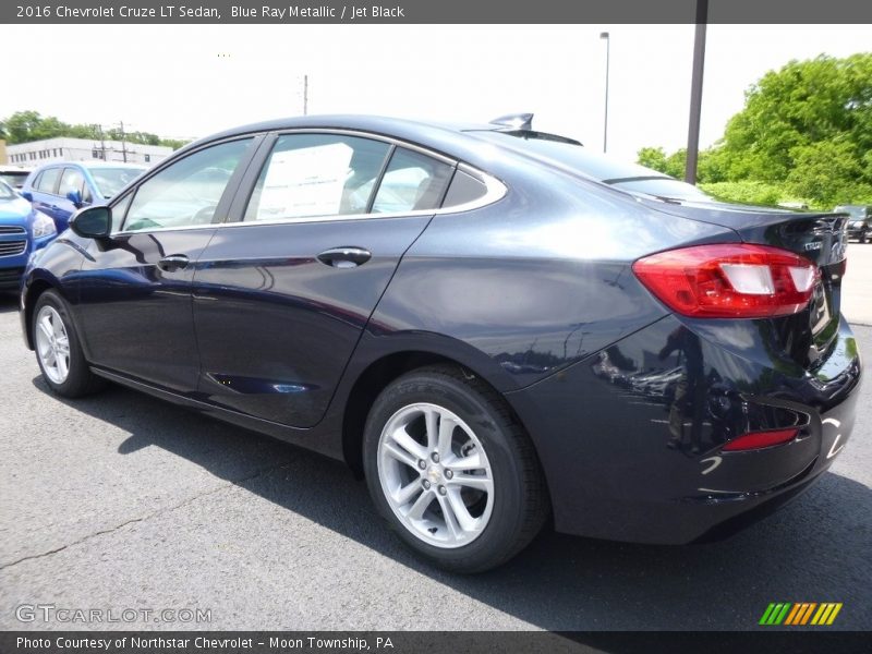 Blue Ray Metallic / Jet Black 2016 Chevrolet Cruze LT Sedan