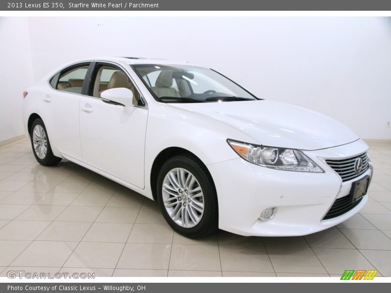 Starfire White Pearl / Parchment 2013 Lexus ES 350