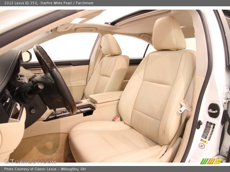 Starfire White Pearl / Parchment 2013 Lexus ES 350