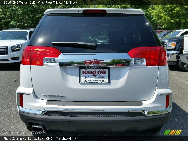 White Frost Tricoat / Jet Black 2016 GMC Terrain SLE
