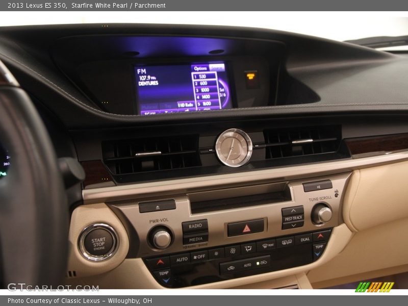 Starfire White Pearl / Parchment 2013 Lexus ES 350