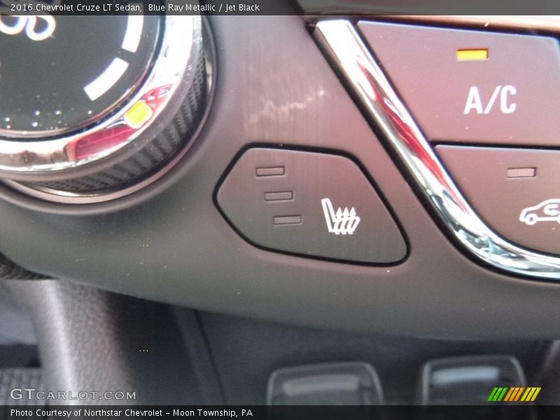 Blue Ray Metallic / Jet Black 2016 Chevrolet Cruze LT Sedan