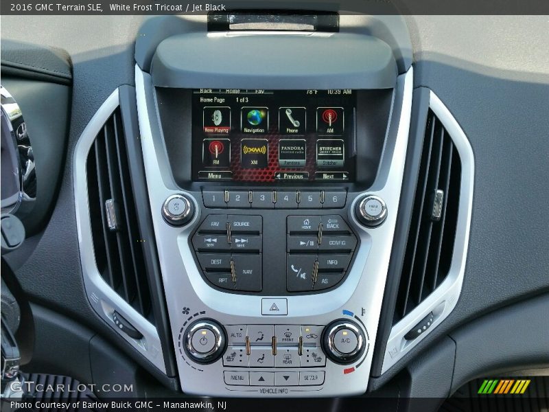 White Frost Tricoat / Jet Black 2016 GMC Terrain SLE