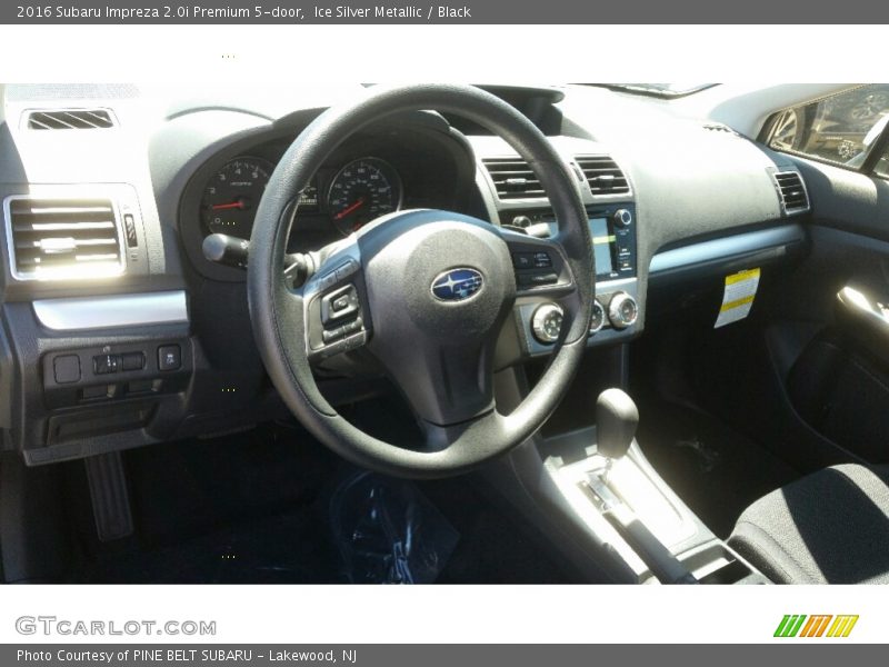 Ice Silver Metallic / Black 2016 Subaru Impreza 2.0i Premium 5-door