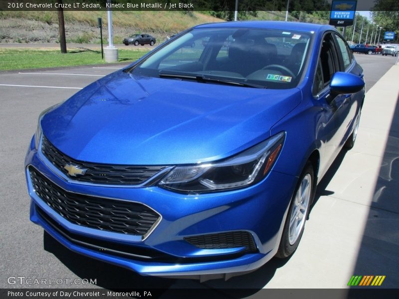 Kinetic Blue Metallic / Jet Black 2016 Chevrolet Cruze LT Sedan