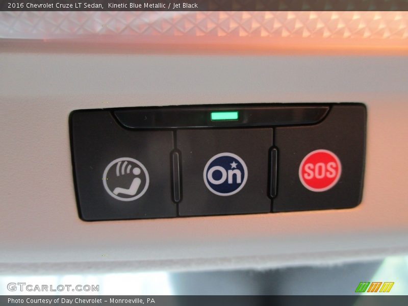 Kinetic Blue Metallic / Jet Black 2016 Chevrolet Cruze LT Sedan