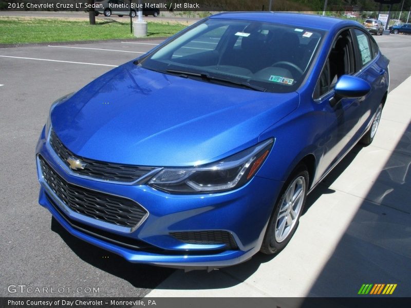 Kinetic Blue Metallic / Jet Black 2016 Chevrolet Cruze LT Sedan
