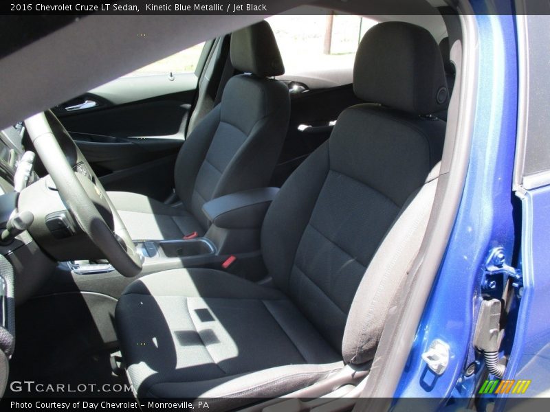 Kinetic Blue Metallic / Jet Black 2016 Chevrolet Cruze LT Sedan