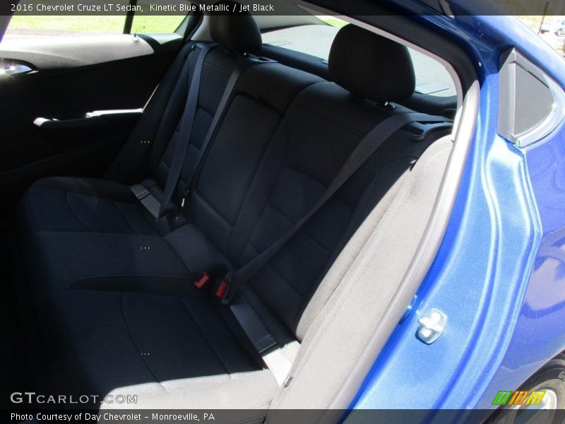 Kinetic Blue Metallic / Jet Black 2016 Chevrolet Cruze LT Sedan