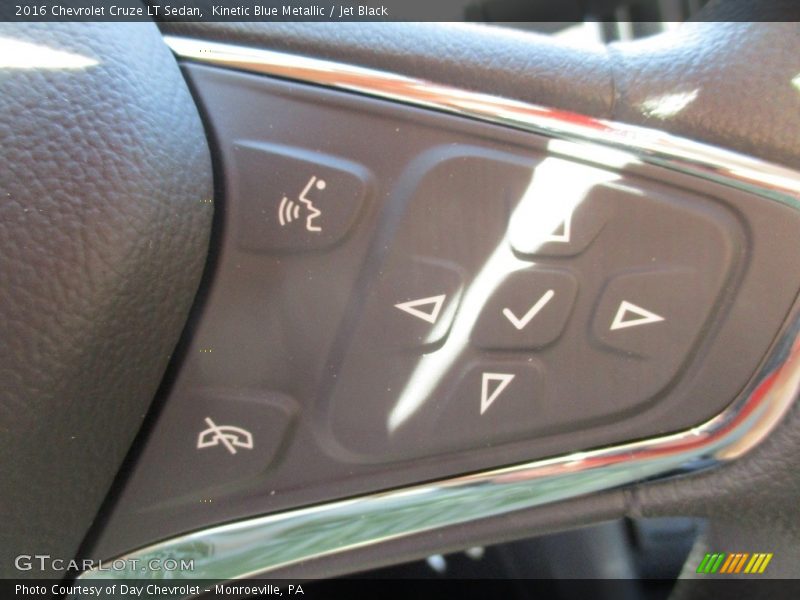 Kinetic Blue Metallic / Jet Black 2016 Chevrolet Cruze LT Sedan