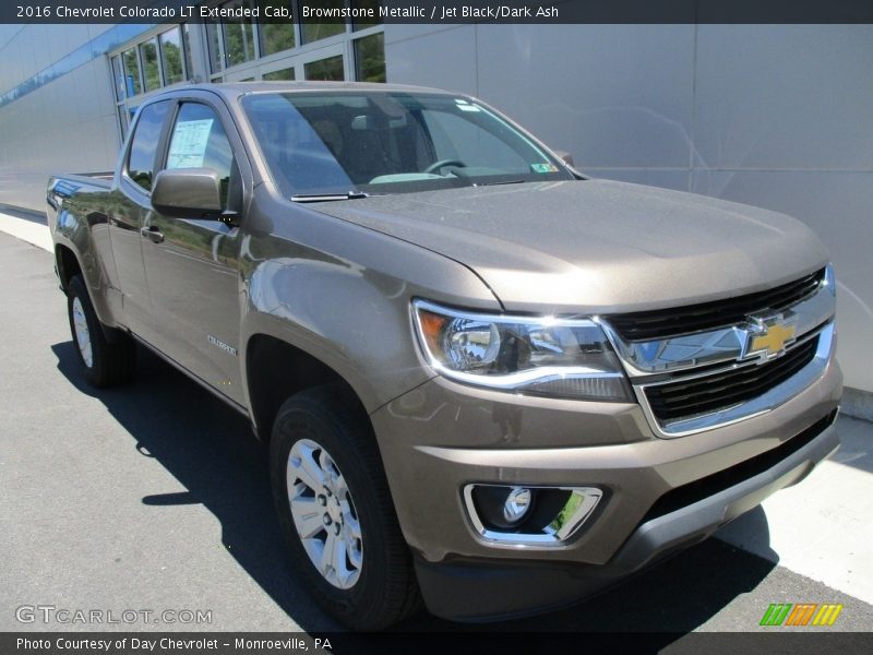 Brownstone Metallic / Jet Black/Dark Ash 2016 Chevrolet Colorado LT Extended Cab