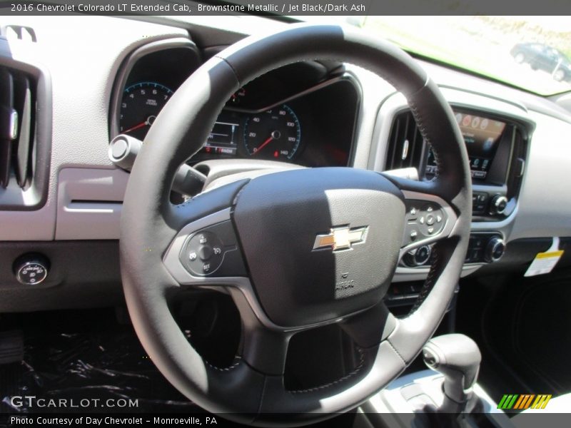 Brownstone Metallic / Jet Black/Dark Ash 2016 Chevrolet Colorado LT Extended Cab