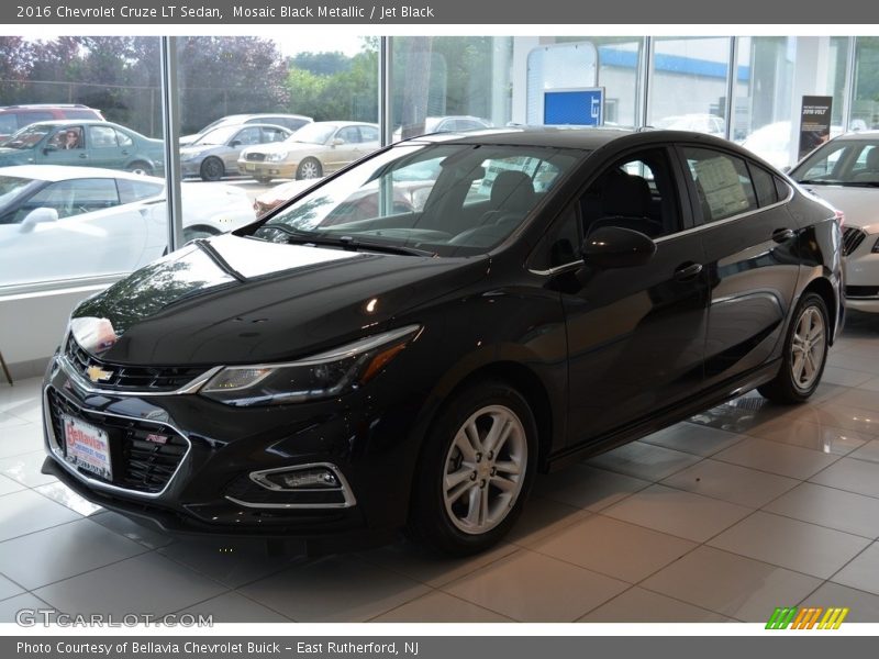 Mosaic Black Metallic / Jet Black 2016 Chevrolet Cruze LT Sedan