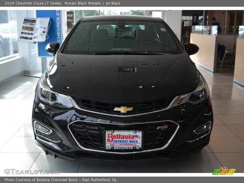 Mosaic Black Metallic / Jet Black 2016 Chevrolet Cruze LT Sedan