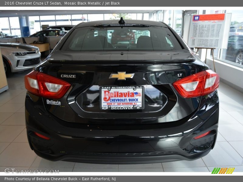 Mosaic Black Metallic / Jet Black 2016 Chevrolet Cruze LT Sedan