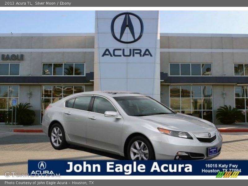 Silver Moon / Ebony 2013 Acura TL