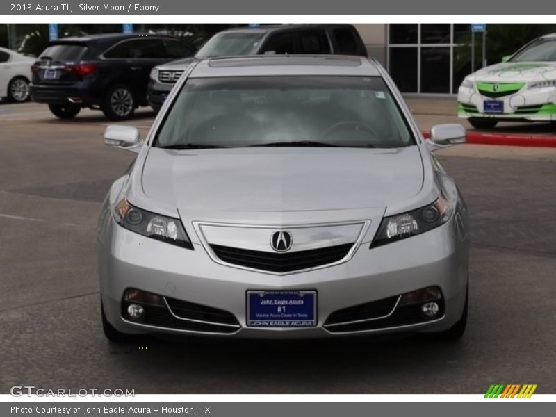 Silver Moon / Ebony 2013 Acura TL