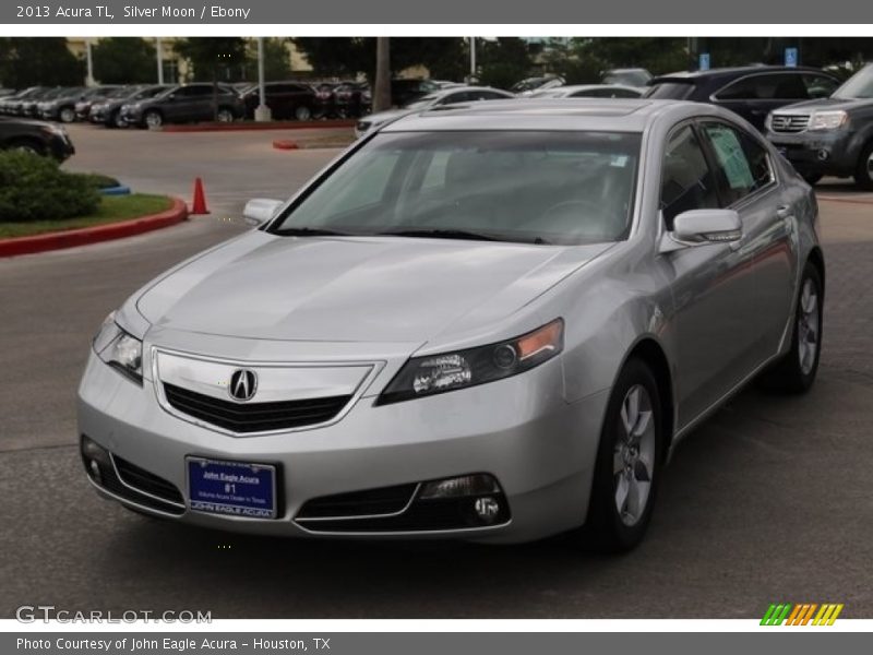 Silver Moon / Ebony 2013 Acura TL