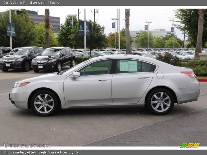 Silver Moon / Ebony 2013 Acura TL