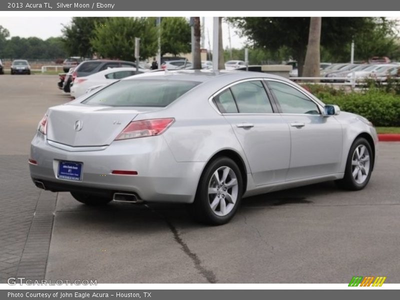 Silver Moon / Ebony 2013 Acura TL