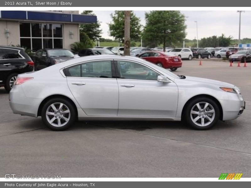 Silver Moon / Ebony 2013 Acura TL