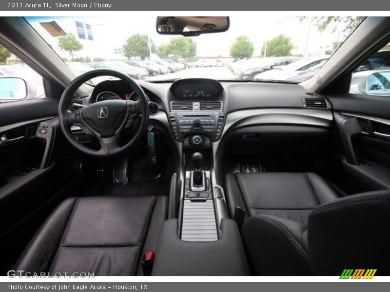 Silver Moon / Ebony 2013 Acura TL