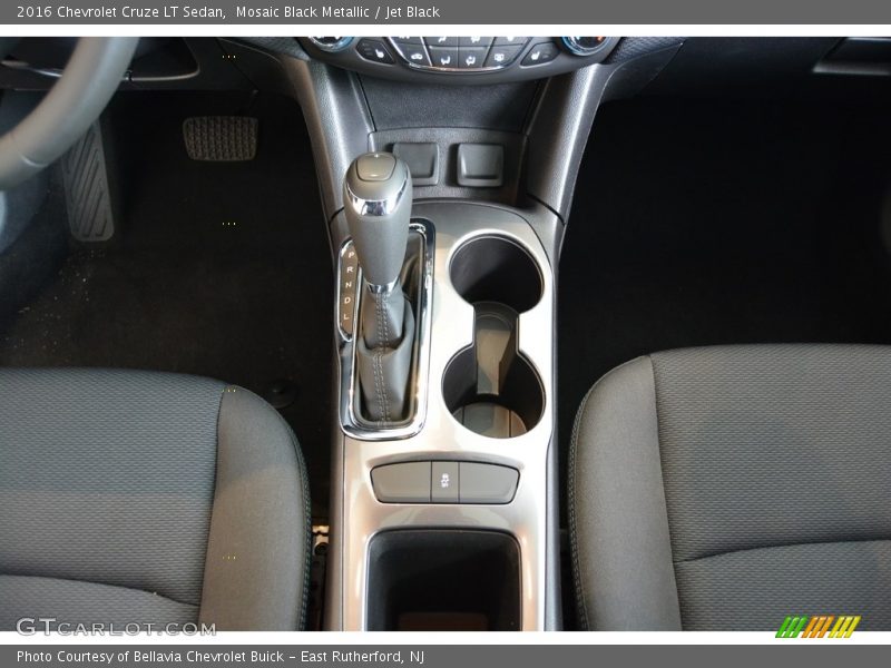 Mosaic Black Metallic / Jet Black 2016 Chevrolet Cruze LT Sedan