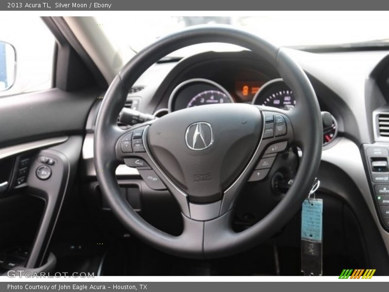 Silver Moon / Ebony 2013 Acura TL