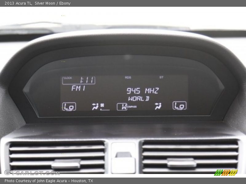 Silver Moon / Ebony 2013 Acura TL