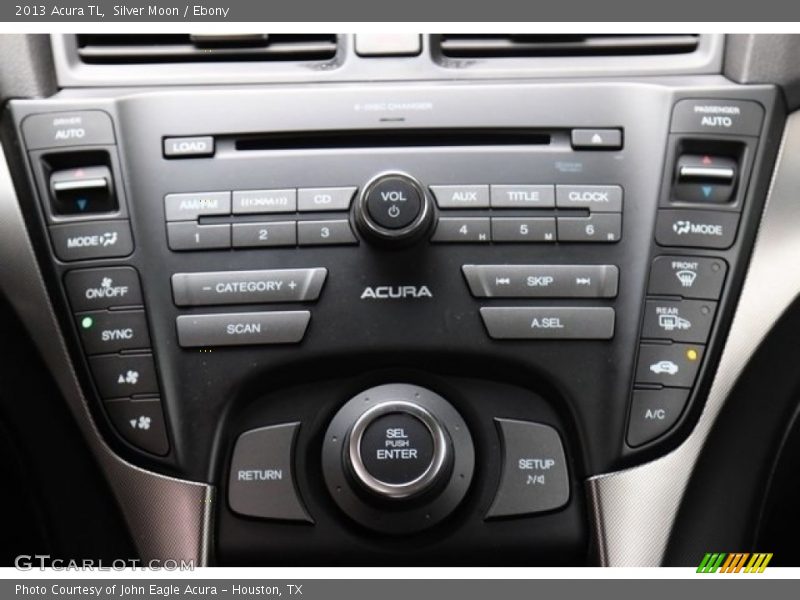 Silver Moon / Ebony 2013 Acura TL