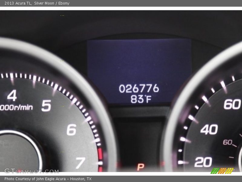 Silver Moon / Ebony 2013 Acura TL